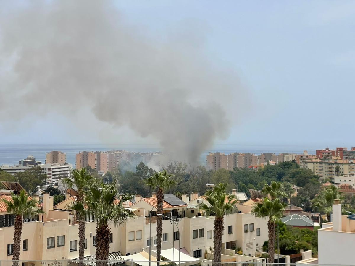 Incendio en Torremolinos