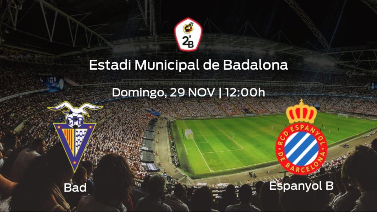 Jornada 7 de la Segunda División B: previa del duelo Badalona - Espanyol B