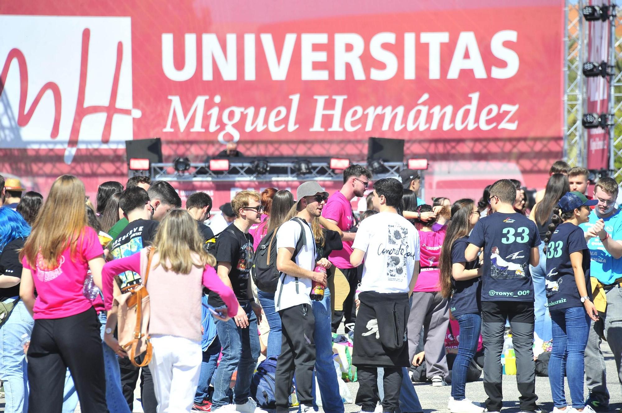 Fiestón de primavera en la UMH de Elche