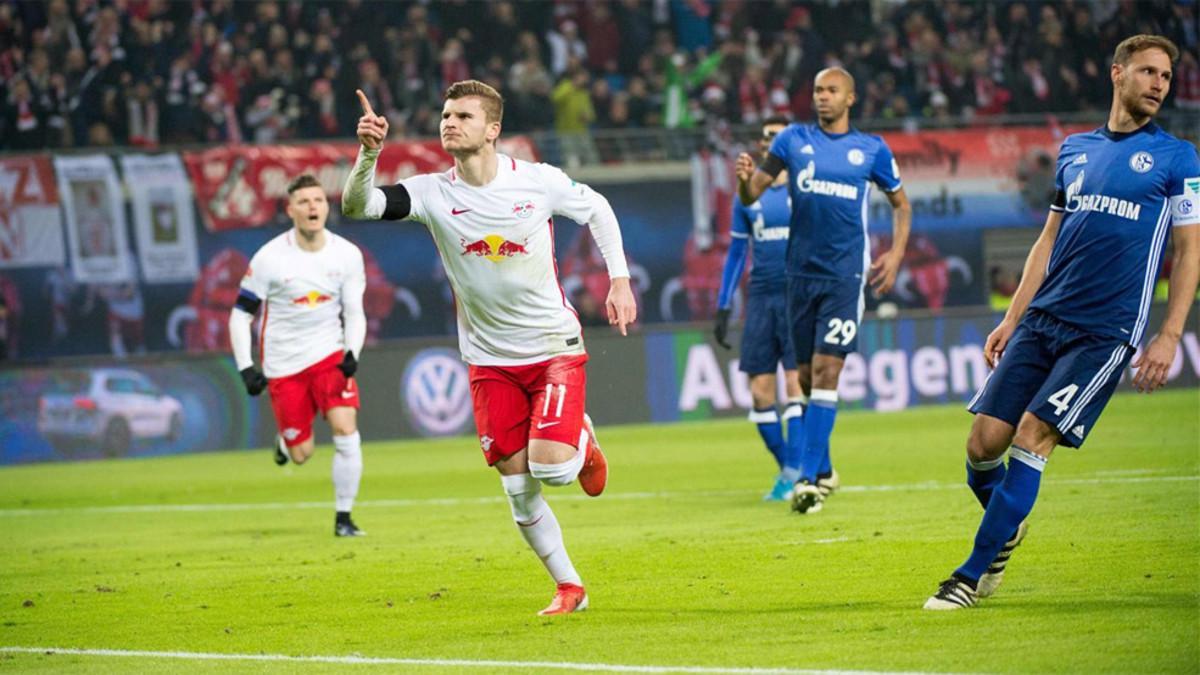 Werner volvió a tirar del carro del Leipzig