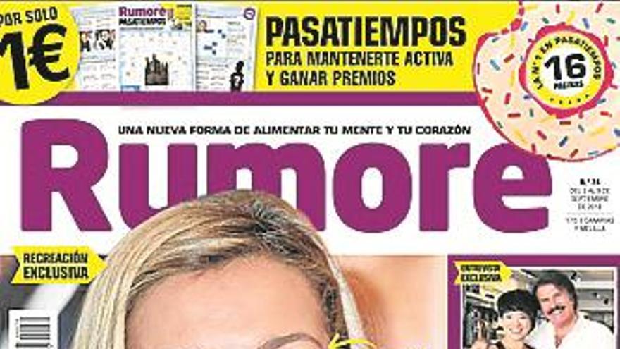‘Rumore’ muestra la ‘nueva cara’ de Carmen Borrego