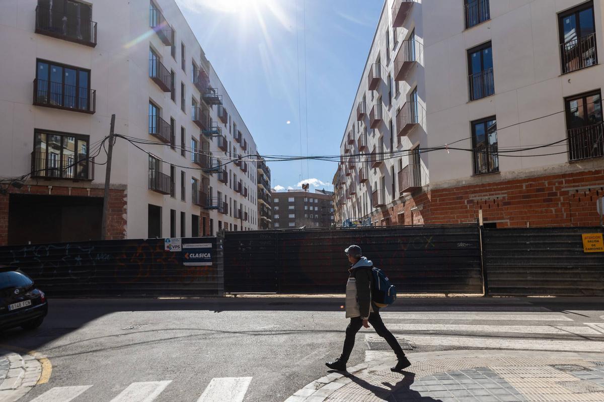 Promoció de dos edificis d’Aedas en el carrer Túria de València