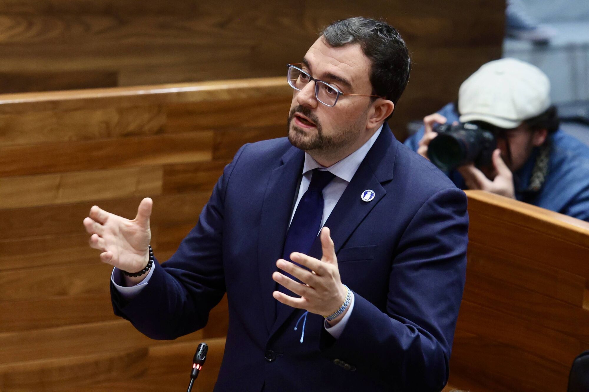 Así fue la sesión de control al Gobierno en la Junta del Principado