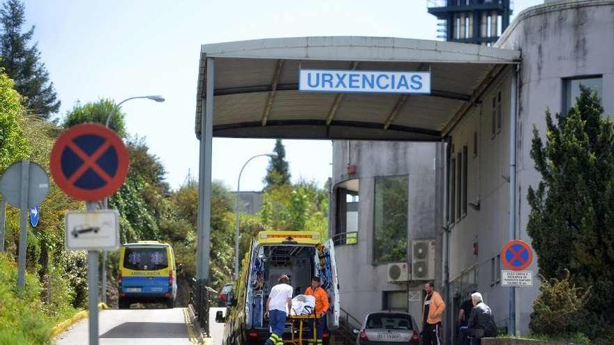 Entrada del servicio de Urgencias del Hospital Montecelo. // Gustavo Santos