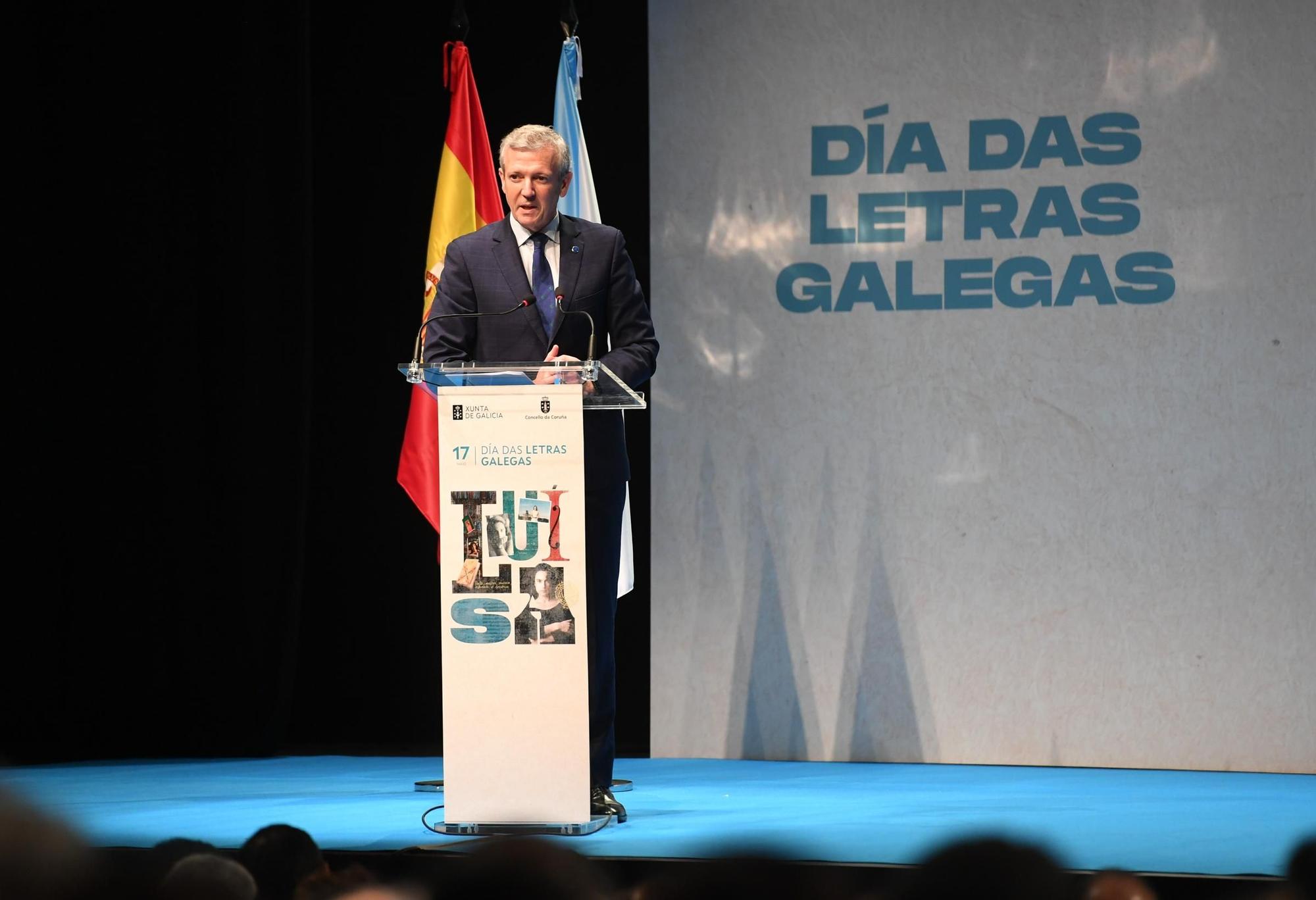 Acto da Xunta no Día das Letras Galegas en lembranza de Luísa Villalta