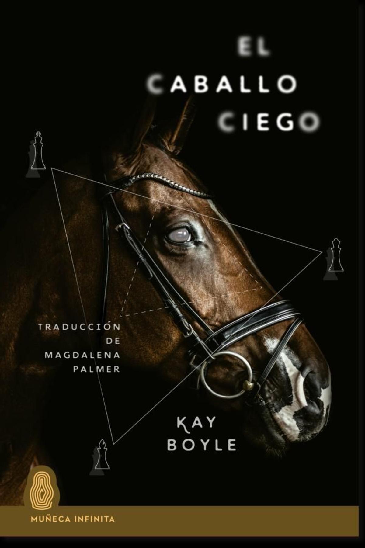 El caballo ciego.
