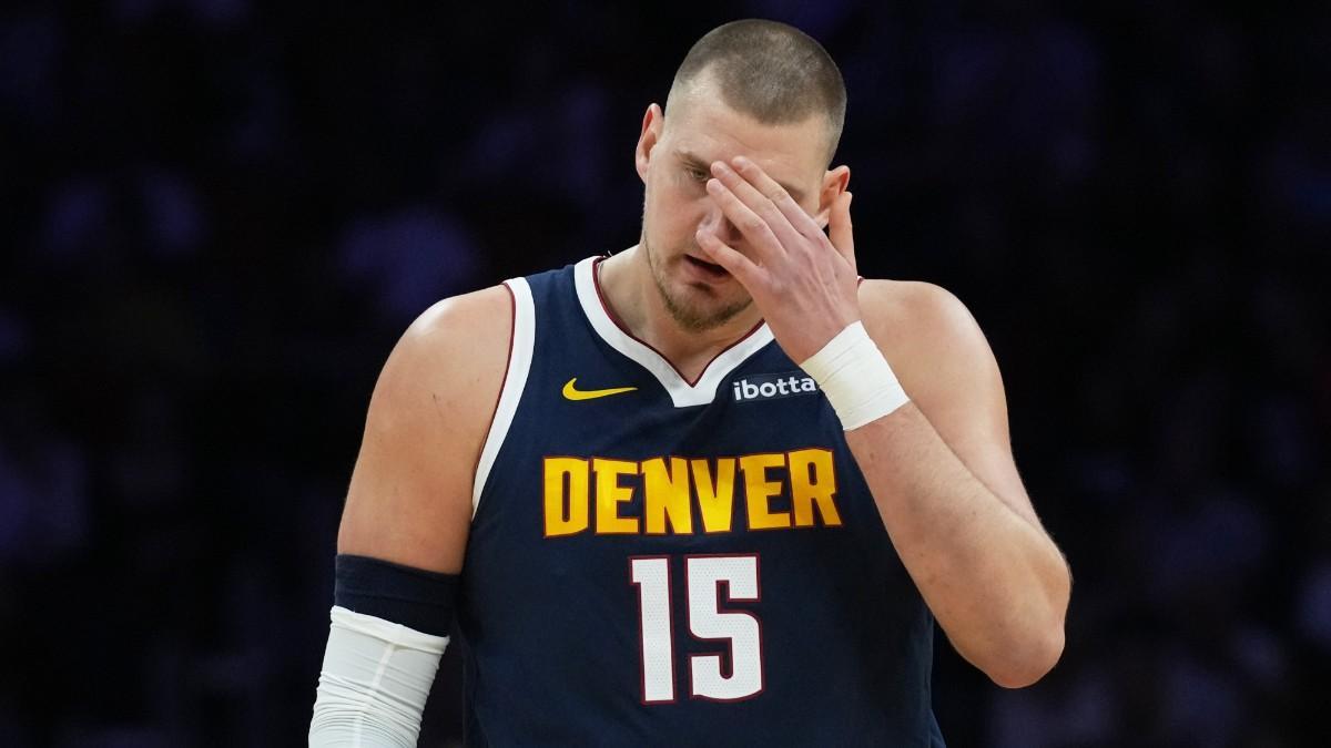 Nikola Jokic, lesionado en la jornada de este martes