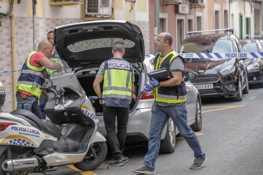 Hombre precipitado en 31 de diciembre