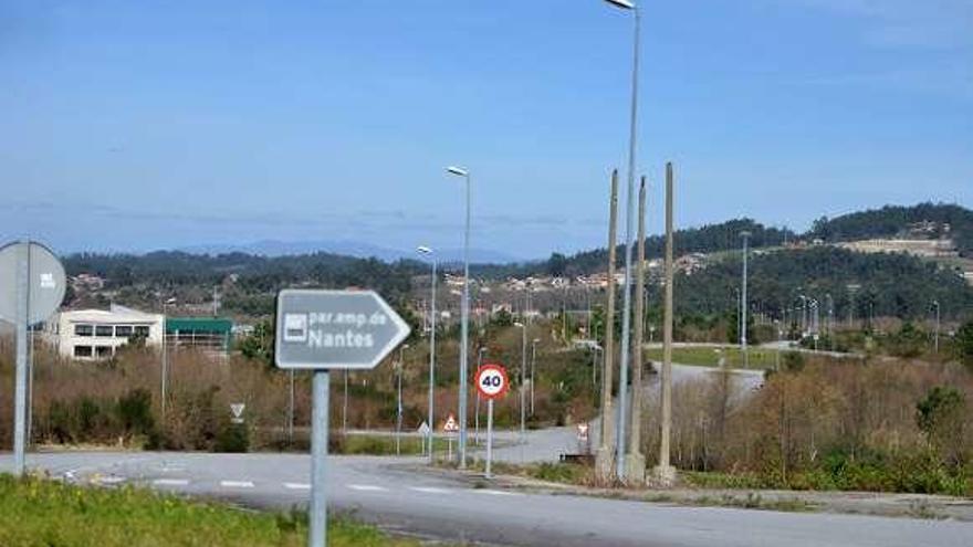 Polígono de Nantes en Sanxenxo. // Gustavo Santos