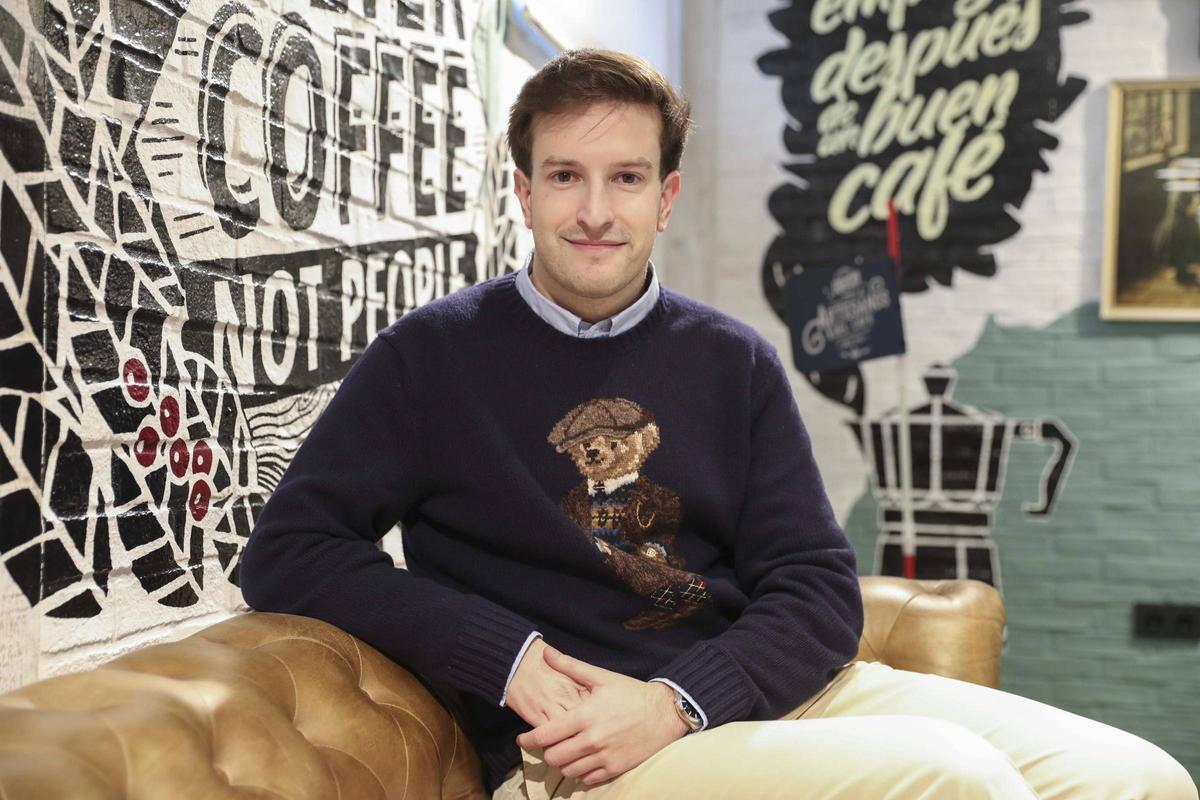Lucas Iglesias, responsable de marketing de Cafés El Globo