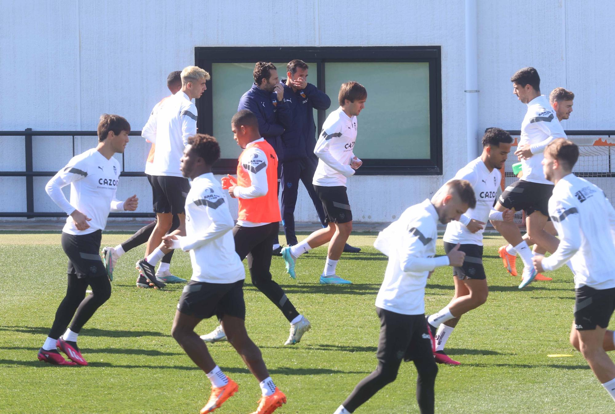 Así ha sido el entrenamiento del Valencia CF de este miércoles