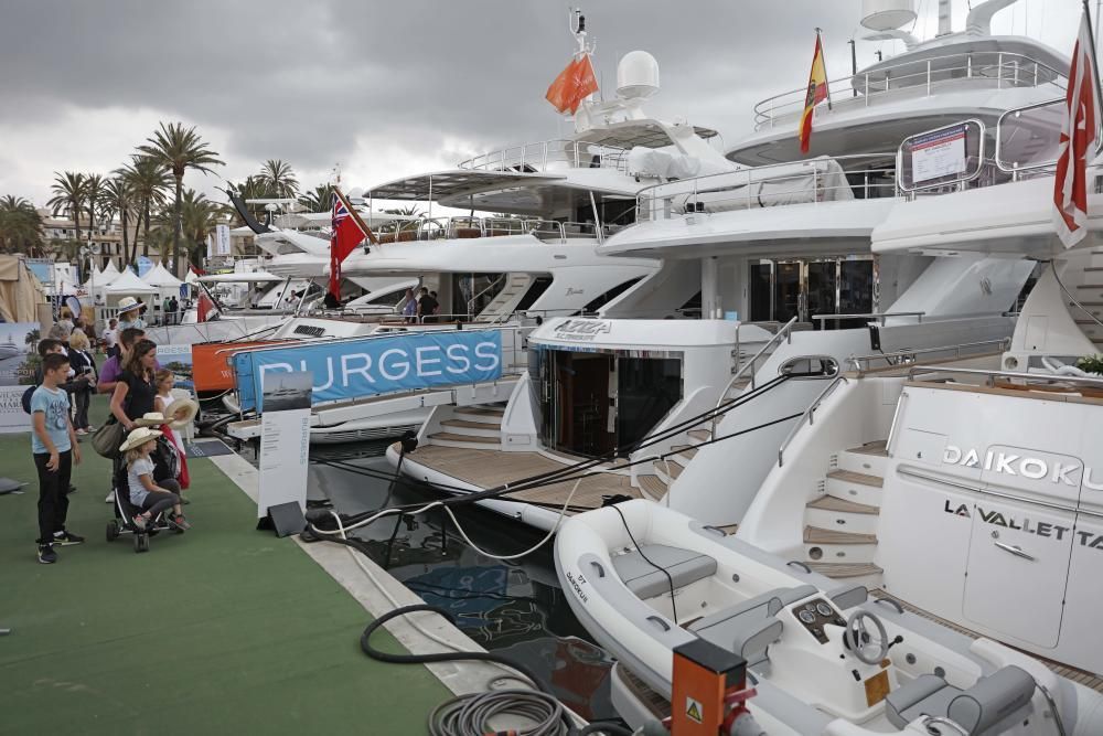 Erster Tag der Boatshow 2016 in Palma.