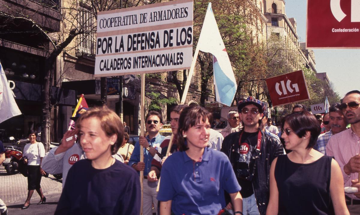 La Guerra del Fletán: la manifestación que invadió Vigo