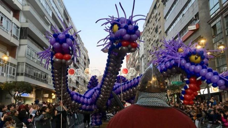 La Cabalgata de Reyes 2019 de Vigo en un minuto