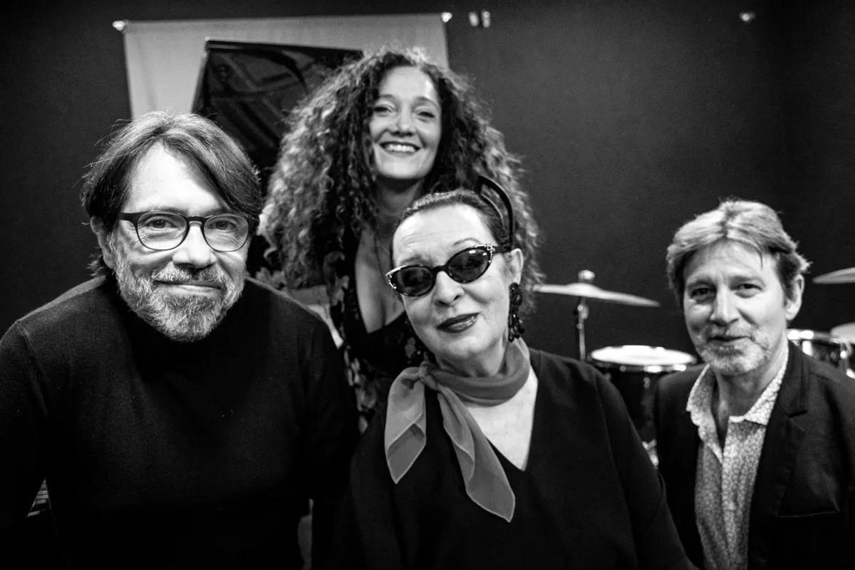 Martirio con sus músicos, imprescindibles para esta reinterpretación del tango