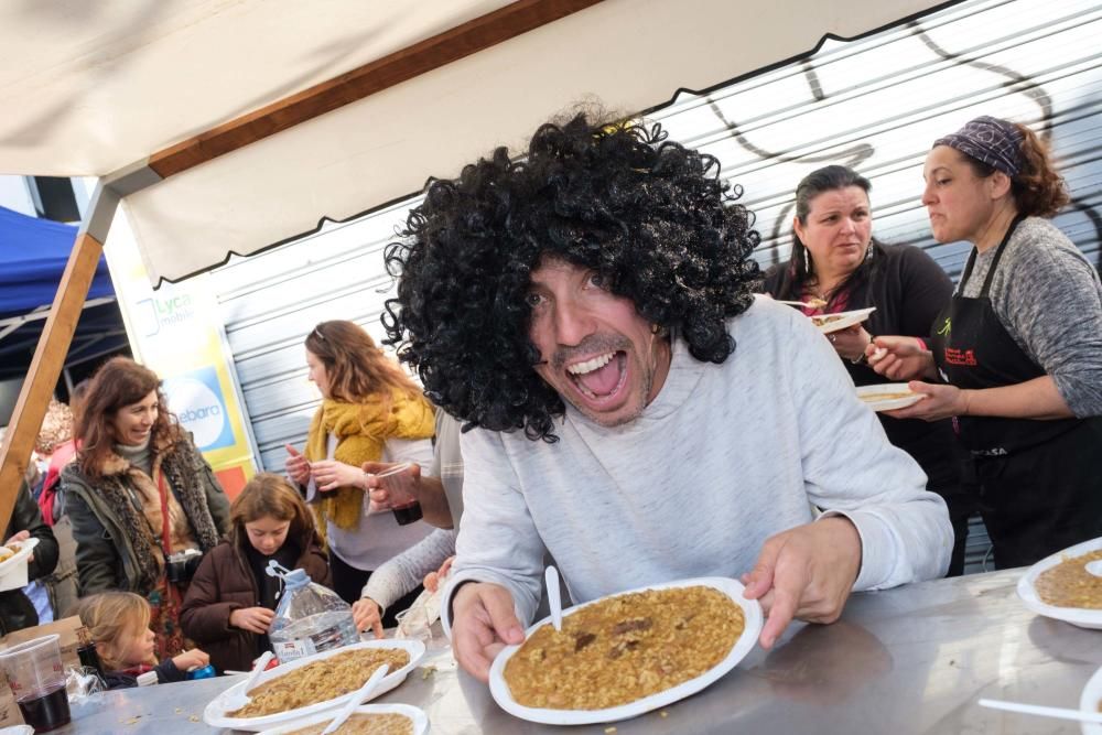 Los vecinos pudieron disfrutar de una tradicional y divertida jornada gastronómica