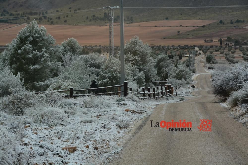 Nieve en el Altiplano murciano