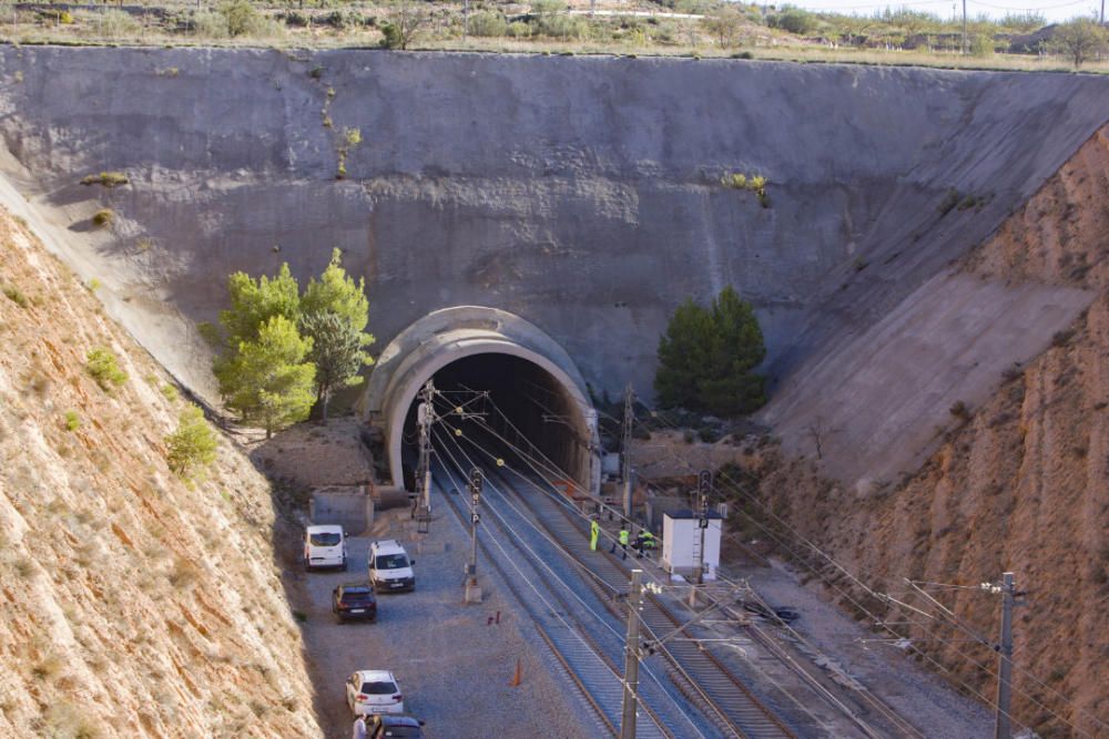 Abren el tramo afectado por las lluvias en la Font de la Figuera