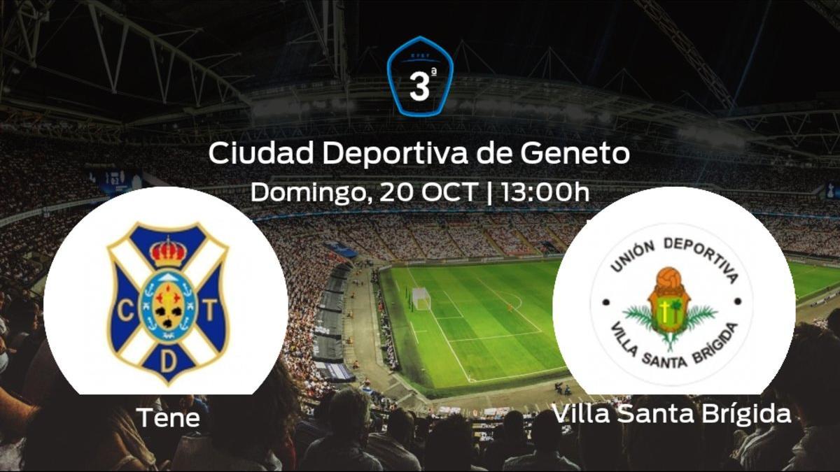 Jornada 9 de la Tercera División: previa del duelo Tenerife B - Villa Santa Brígida