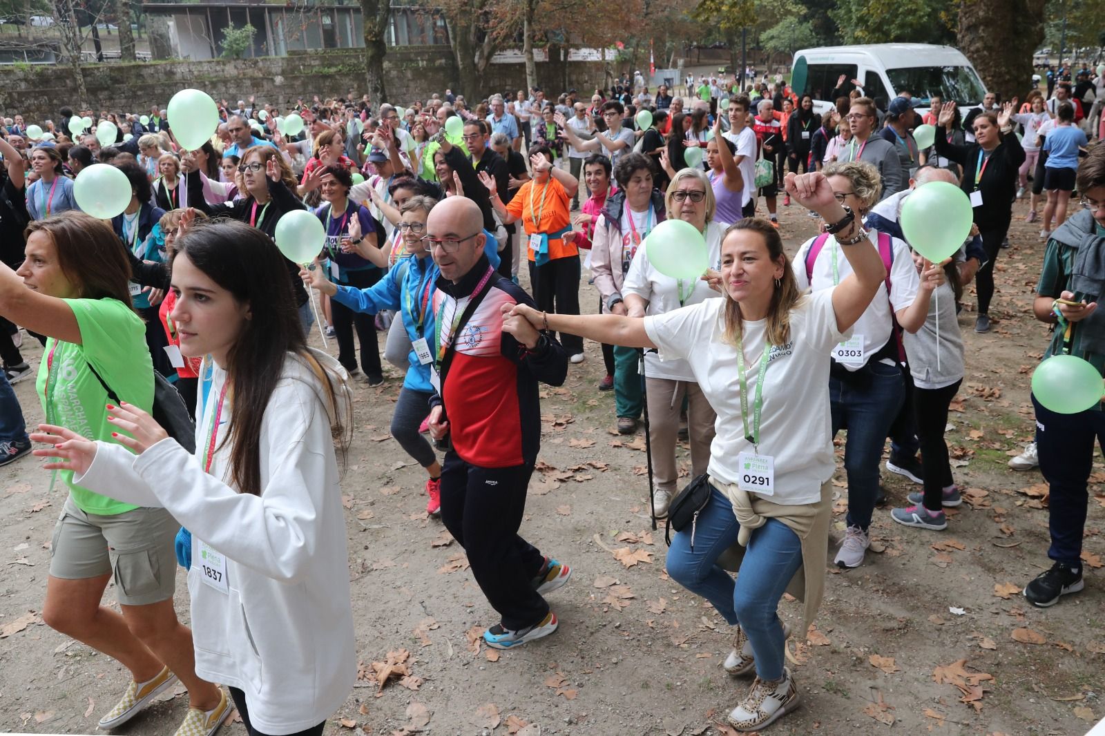 Vigo marcha en favor de Aspanaex