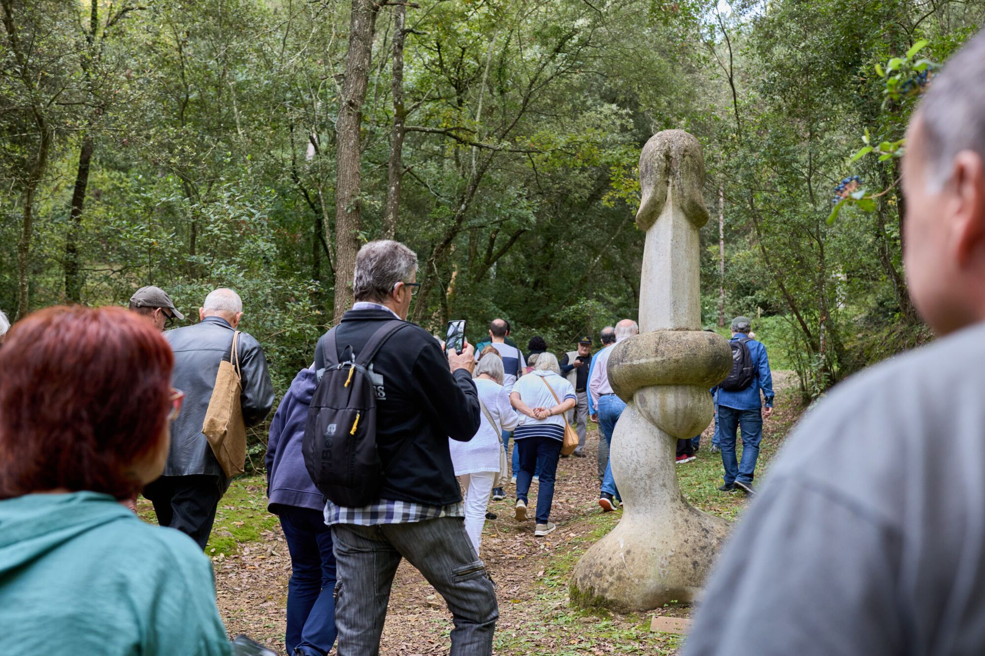 Bosc de Can Ginebreda Celebren 50 anys del bosc. A les 10, última visita guiada de Xicu Cabanyes