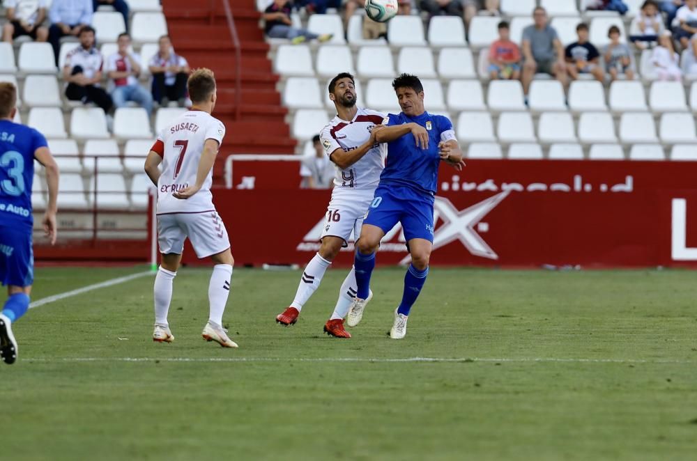 El Albacete - Oviedo en imágenes