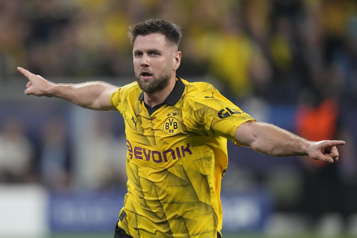 Füllkrug celebra su gol ante el PSG