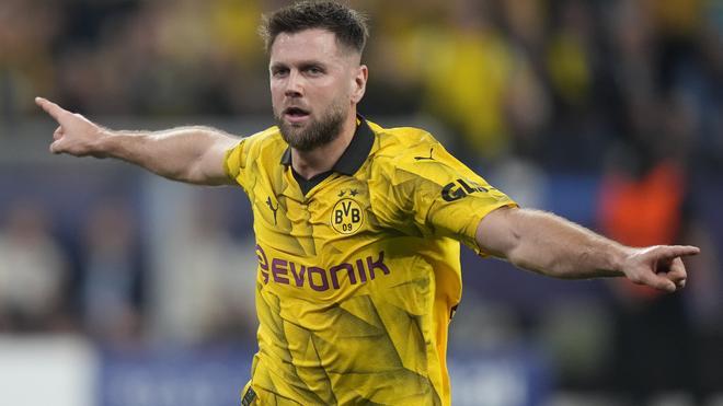 Füllkrug celebra su gol ante el PSG