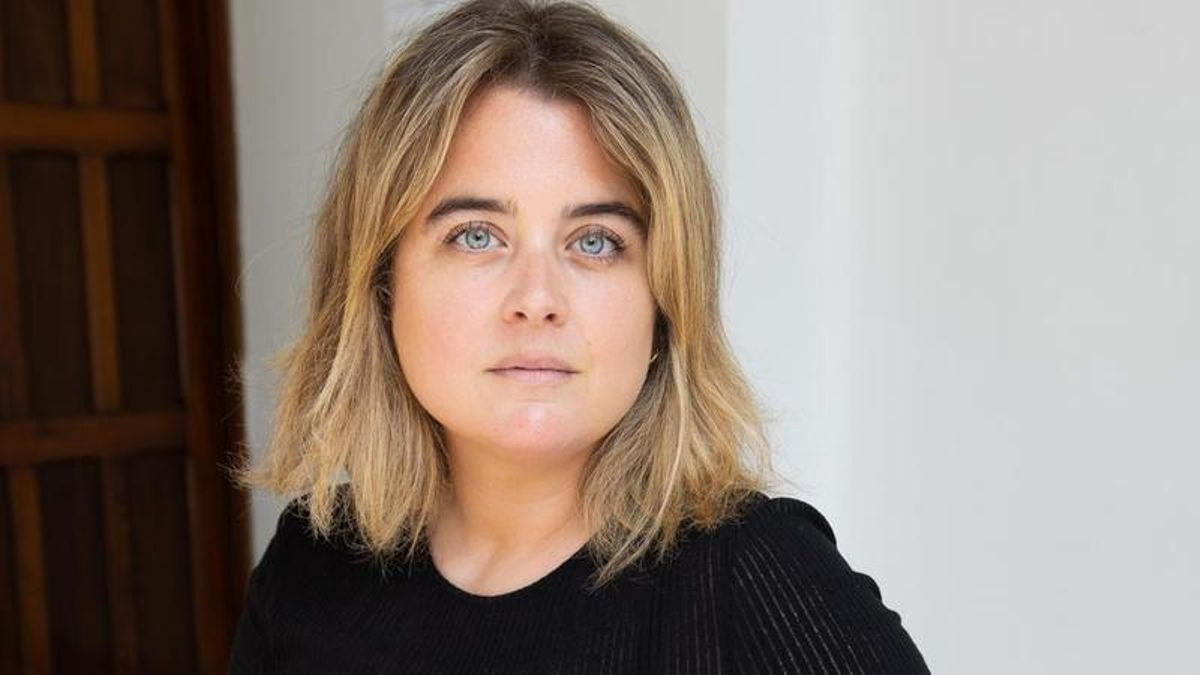 Gala Knörr, en su estudio de Amberes.