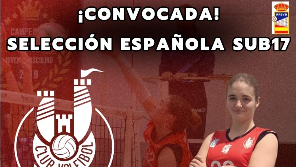 Martina Ponzinibbio Cummins ha sido convocada por la Selección Española Sub-17 para disputar el Torneo Confederación Europea WEVZA en Portugal.