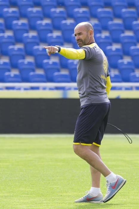 Entrenamiento de la UD previo al partido contra el Betis (18/04/2018)