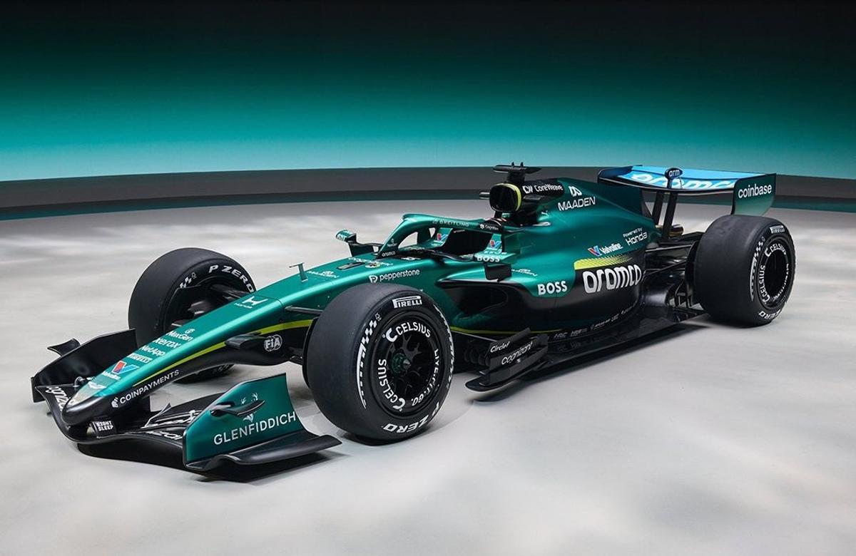 Así es el Aston Martin que conducirá Alonso en 2026.