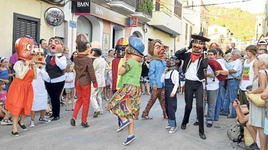 Fiestas in s&#039;Arracó im Jahr 2015.