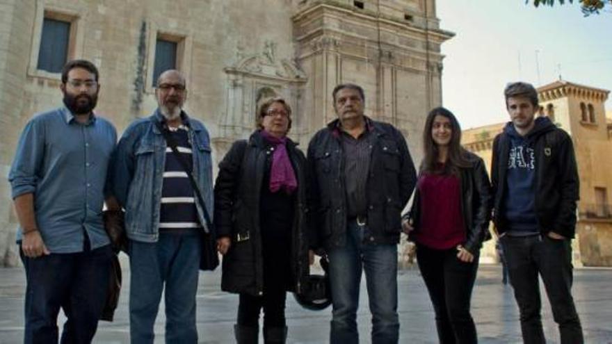 Integrantes de «Asamblea Ciudadana Hay que ganar Elche».