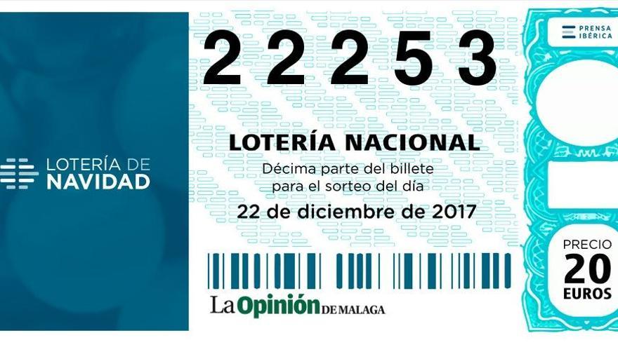 El quinto premio 22253 reparte otros 18.000 euros