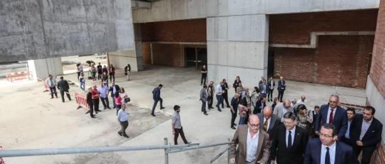 La primera fase del Centro Cultural que Ximo Puig prometió acabar en 2018, todavía sin fecha de inicio