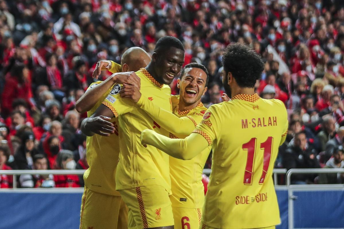 El Lliverpool s’aplana davant el Benfica el pas a semifinals de la Champions (1-3) El Lliverpool s’aplana davant el Benfica el pas a semifinals de la Champions (1-3)