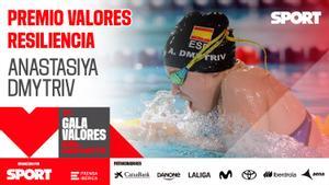 VI Gala Valores Deporte - Anastasiya Dmytriv, Premio Valores Resilencia