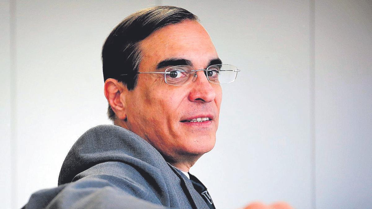 El científico venezolano José Luis Cordeiro, organizador de la Cumbre Internacional sobre Longevidad, en Madrid.