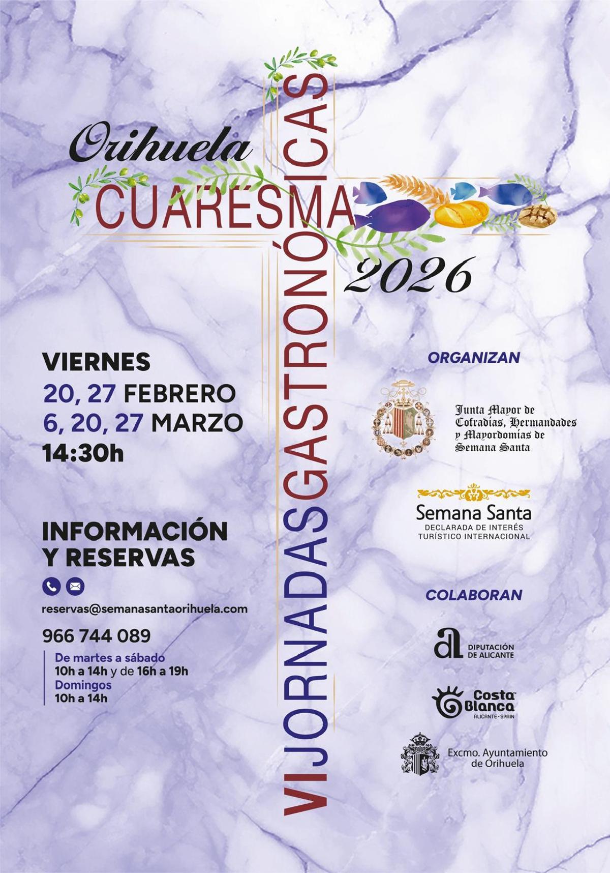 Cartel de las jornadas