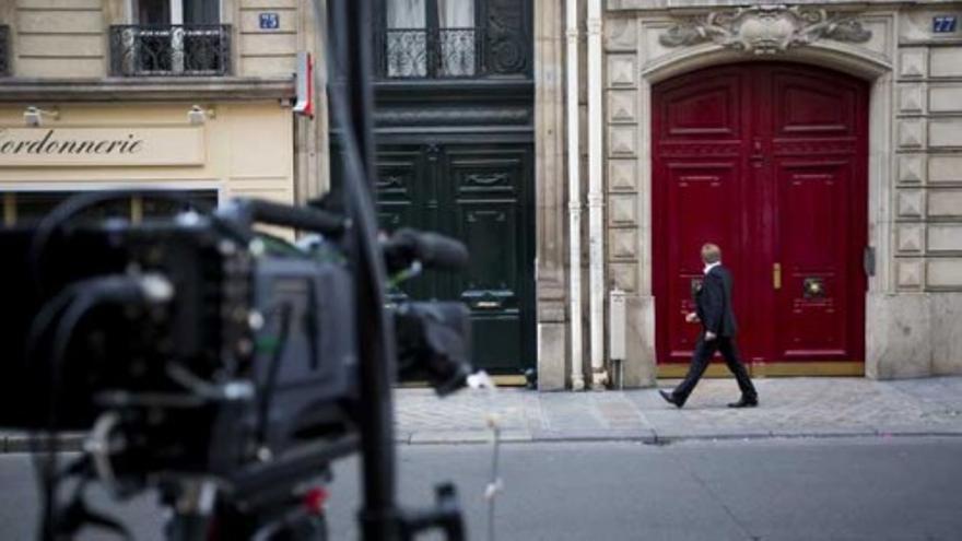 La Policía registra la casa y el despacho de Sarkozy