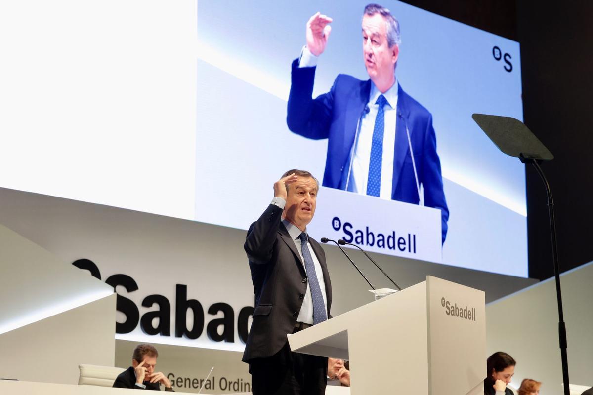 El CEO del Banco Sabadell, César González-Bueno.