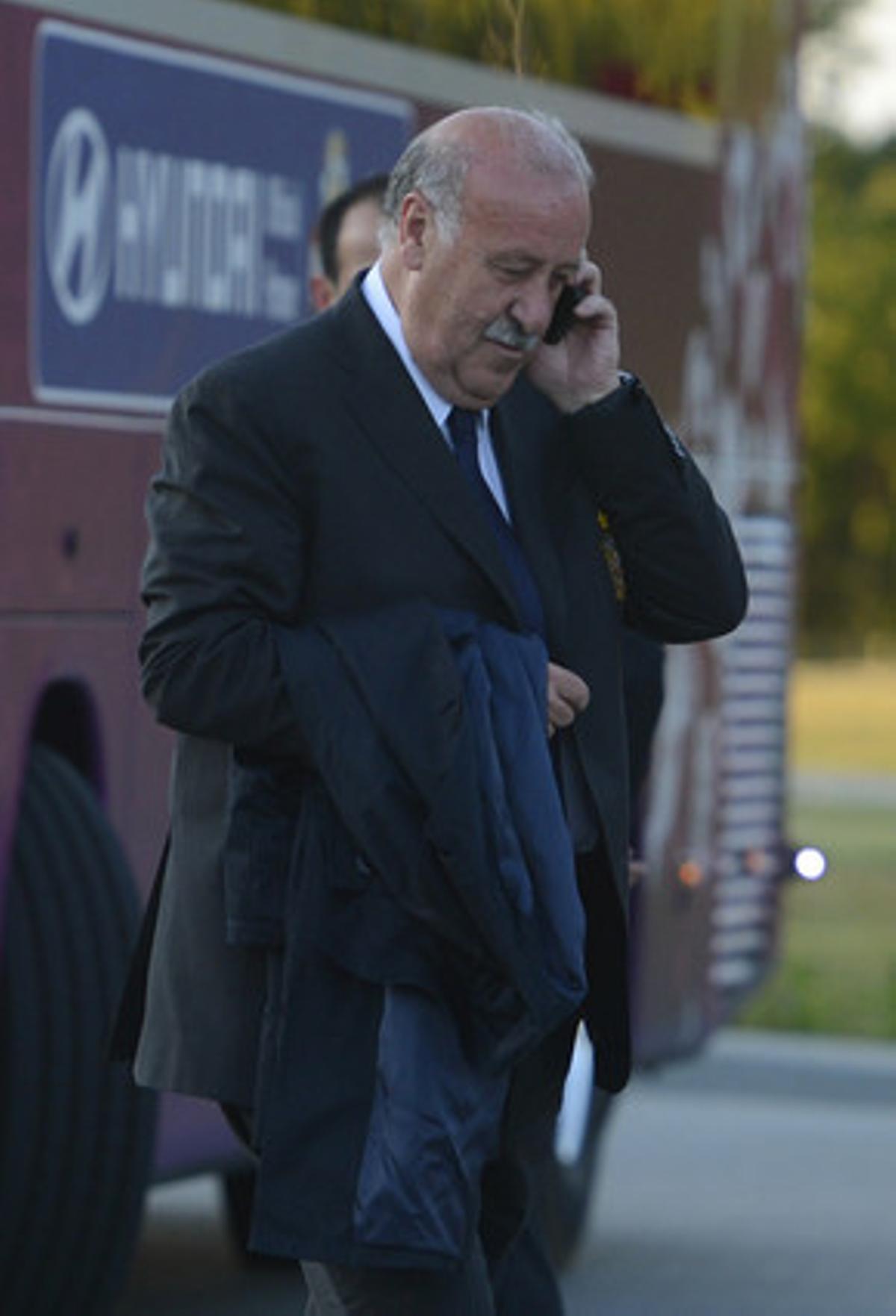 LLEGADA DE LA SELECCIÓN ESPAÑOLA