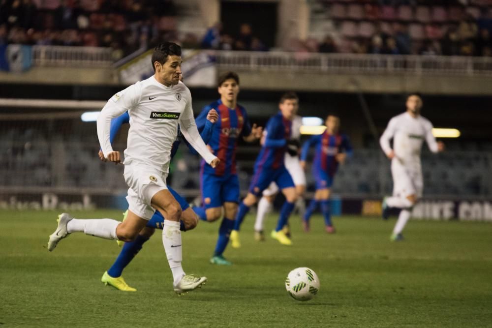 El Hércules se inmola ante el Barcelona B