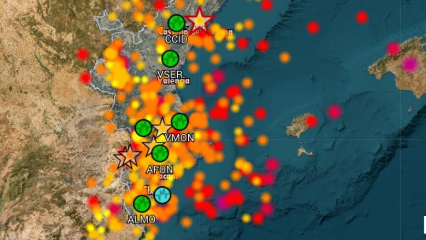 El Institut Cartogràfic Valencià activa una herramienta web para visualizar los terremotos producidos en la Comunitat Valenciana