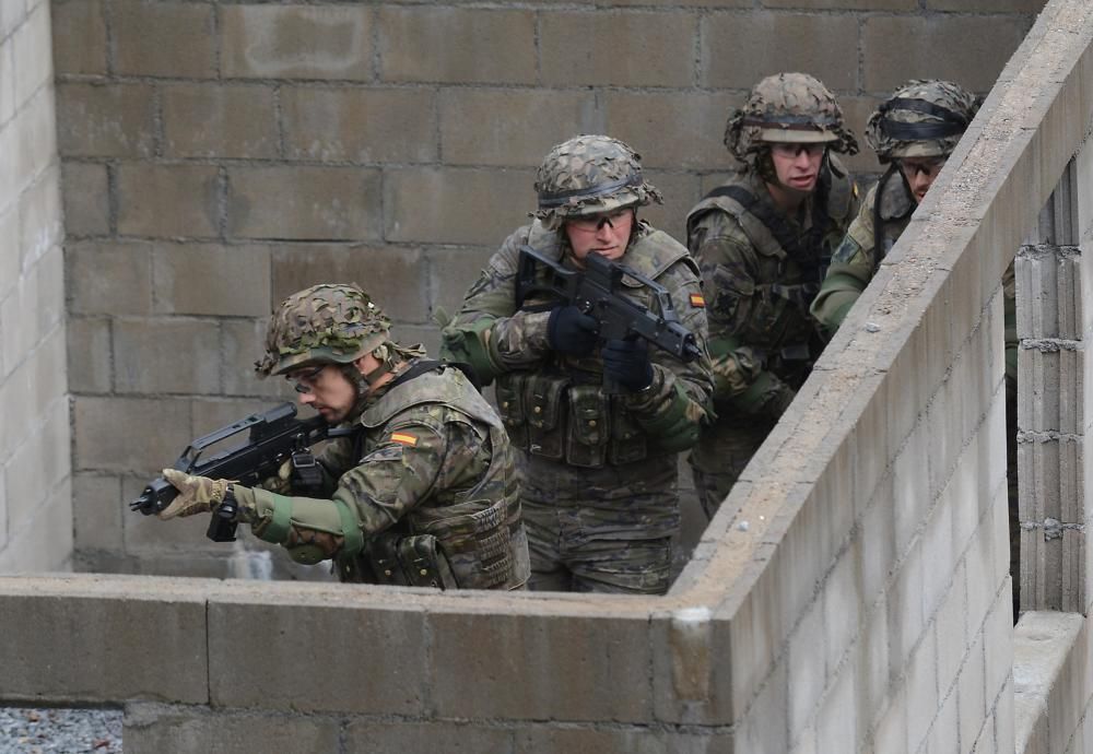 Así entrena la Brilat en la base General Morillo