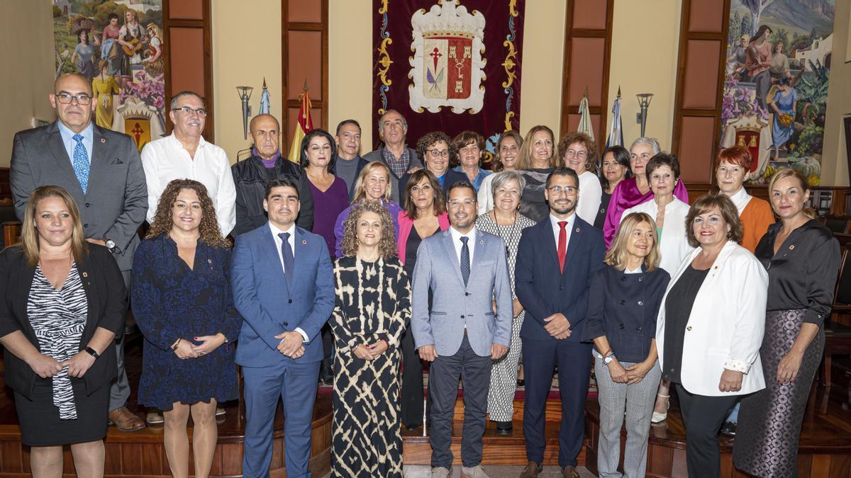 Acto homenaje a profesores jubilados de Los Realejos