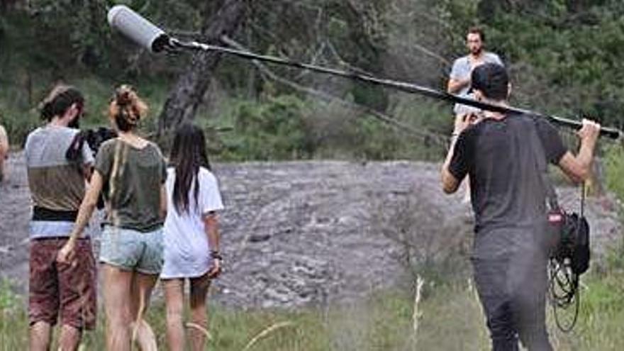 Un rodatge audiovisual en una localització de natura de la Cerdanya