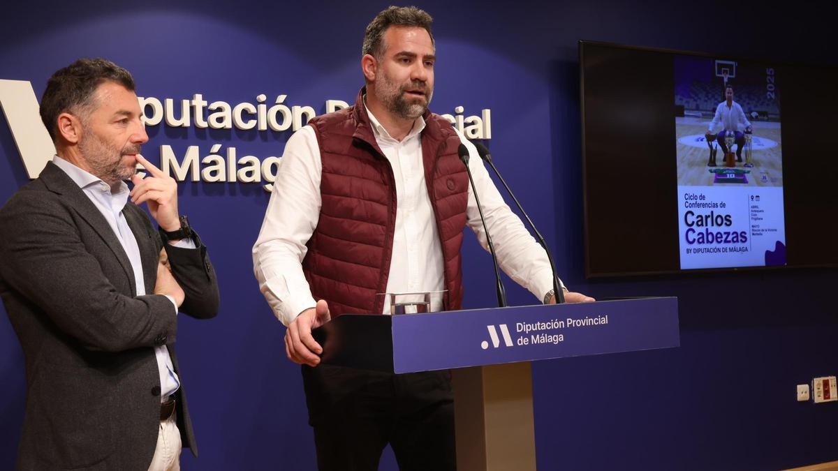 Imagen de la presentación del ciclo de conferencias.