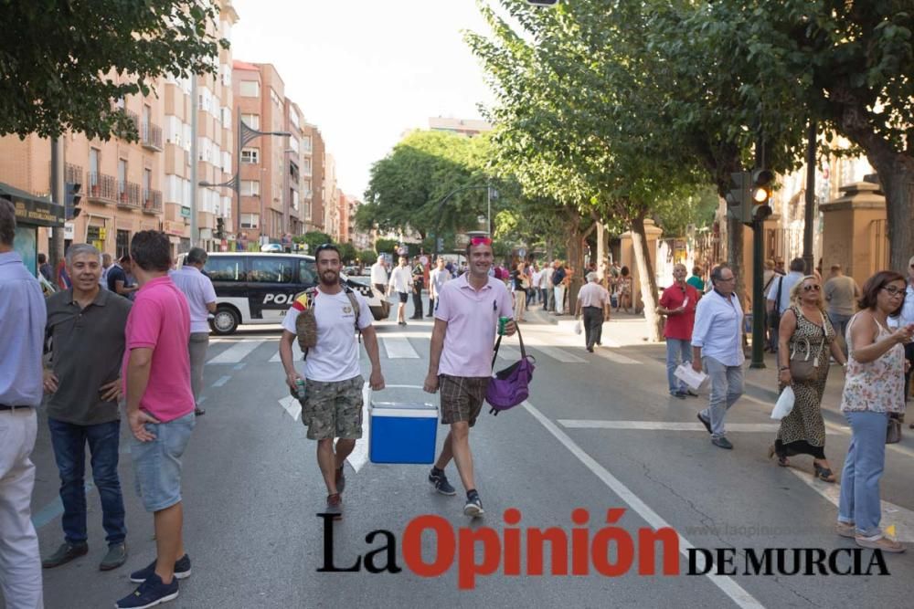 Ambiente en la tercera corrida de Feria